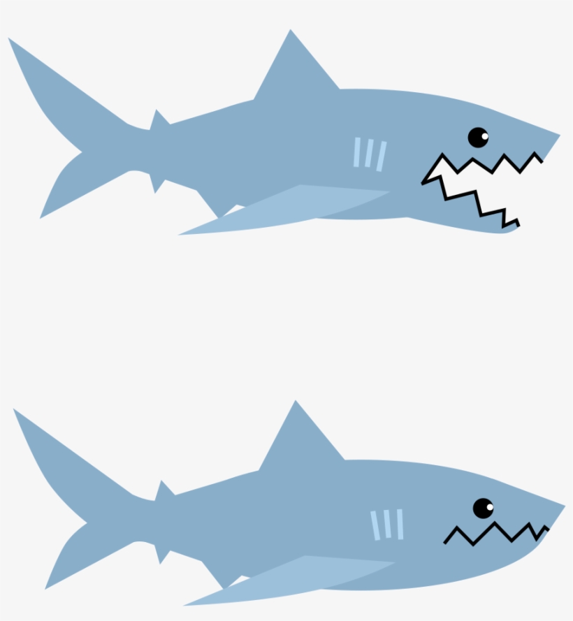 Open - Great White Shark, transparent png