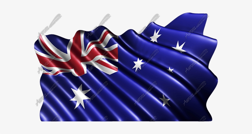 Waving Australian Flag Cloth - Puerto Rico Flag Waving, transparent png