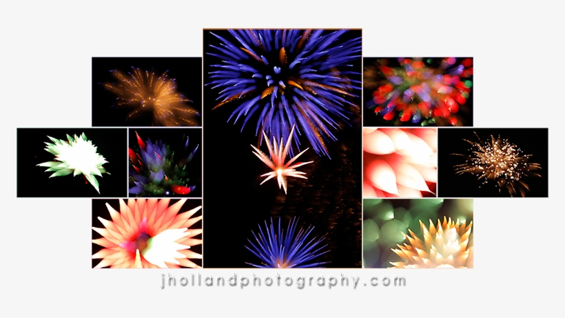 July 4th - Fireworks, transparent png