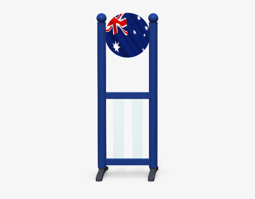 Wing > Combi Round > Australian Flag - Horse, transparent png