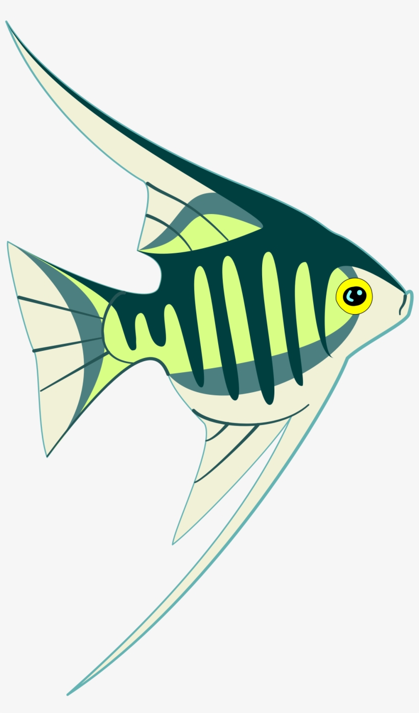 Cartoon Tropical Fish Clip Art - Clip Art, transparent png