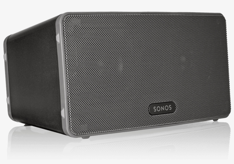 The Sonos - Sonos Play:3 Wireless Smart Sound Multi-room Speaker, transparent png