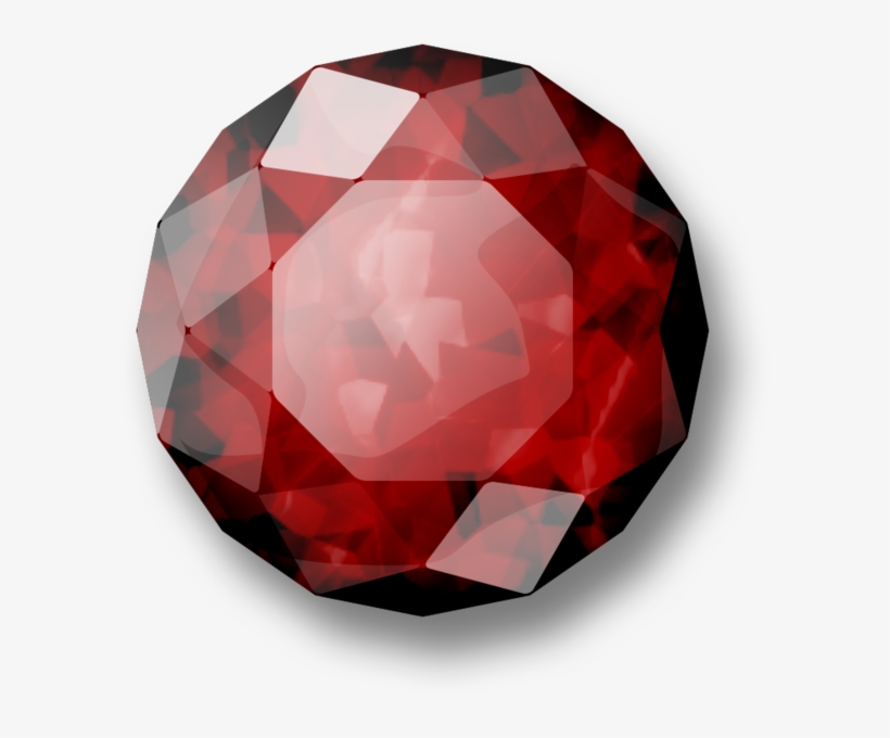 Red Diamond Png - Garnet Gem Transparent Png, transparent png