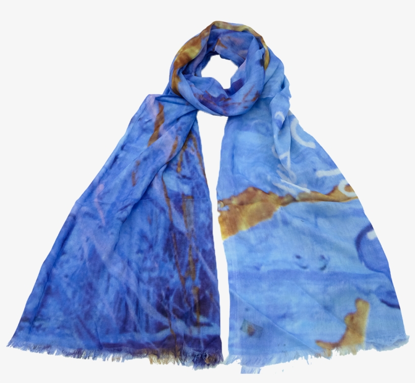 Gold Splatter Scarf - Scarf, transparent png
