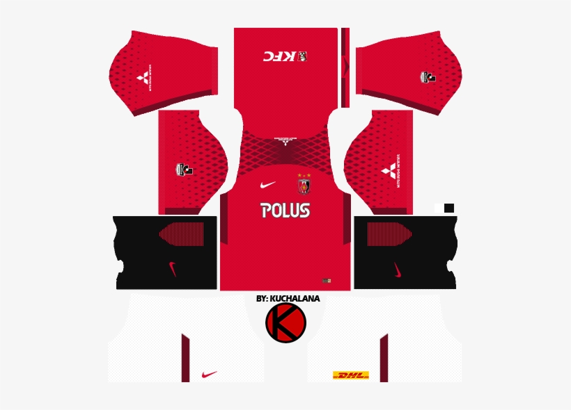 Urawa Red Diamonds 浦和レッドダイヤモンズ Kits - Kits Dls 2018 Paris, transparent png