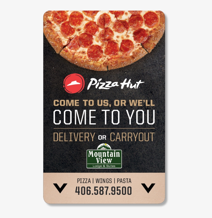 Custom Hotel Card - Pizza Hut Howard Johnson, transparent png