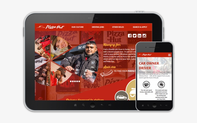 Pizza Hut Careers - Old Pizza Hut, transparent png