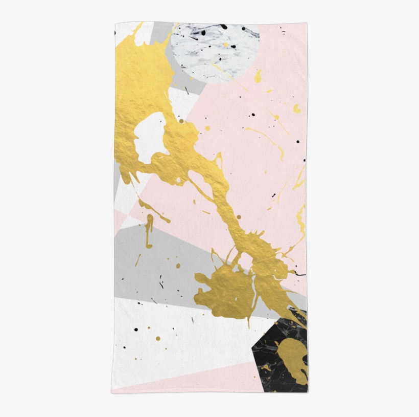 Toalha Gold Splatter De 83 Oranges™na - Gold Splatter, transparent png