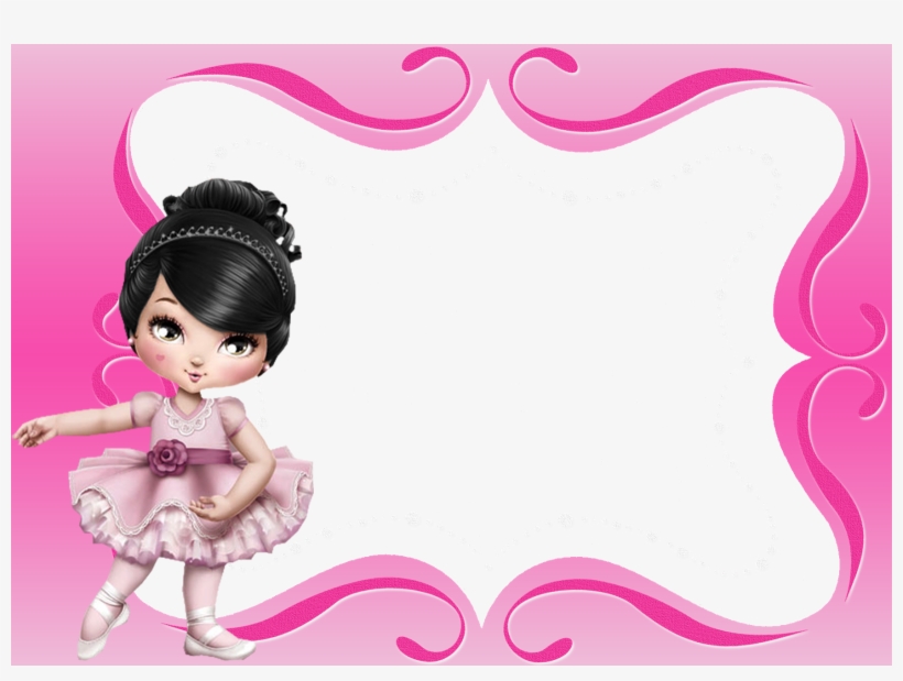 Molduras Bailarina Png - Moldura De Foto Bailarina, transparent png