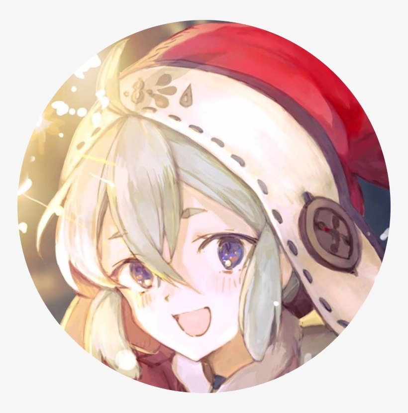 Miss Santa Icon Circle - Anime Girl Icon Png, transparent png