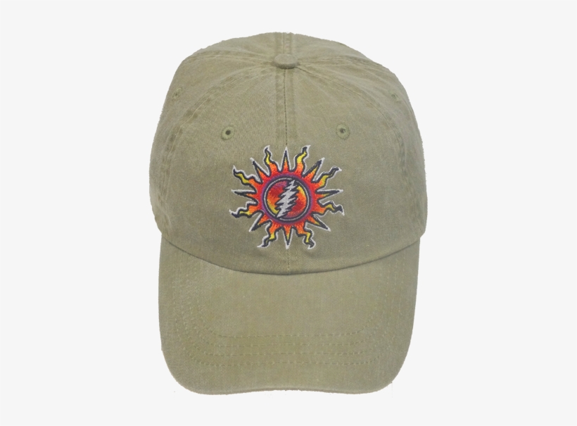 Grateful Dead 13 Point Lightning Bolt Shining From - Dyetheskyart Grateful Dead Hat - Sunshine Lightnin', transparent png