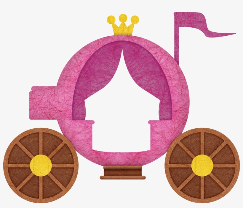 Princess Carriage Png - My Wonderful Walls Carriage Wall Sticker, transparent png