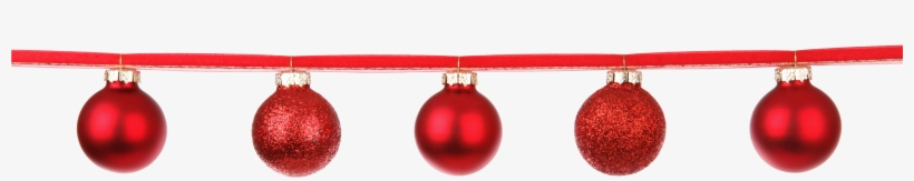 Red Baulbles Png, transparent png