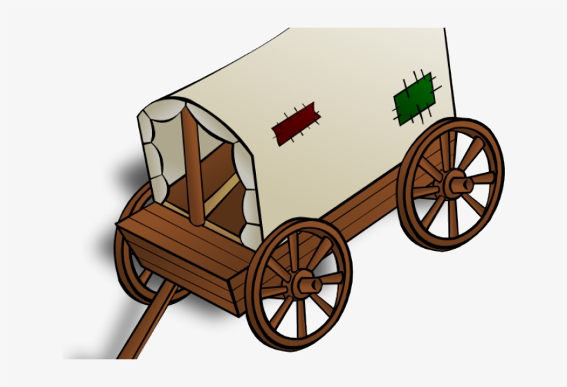 Carriage Clipart Medieval - Caravan Clip Art, transparent png