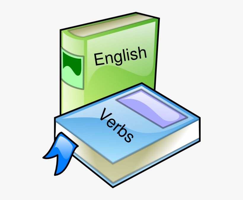 Two Books Clip Art At Clker - English Books Clip Art, transparent png