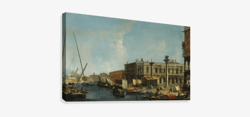 Venice, A View Of The Molo From The Bacino Di San Marco - Painter, transparent png