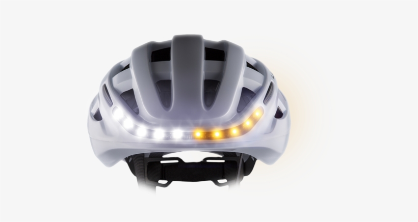 Front View - Helmet With A Light, transparent png