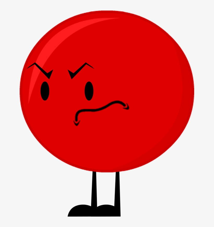 Red Ball Pose - Bfdi Boxing Glove, transparent png