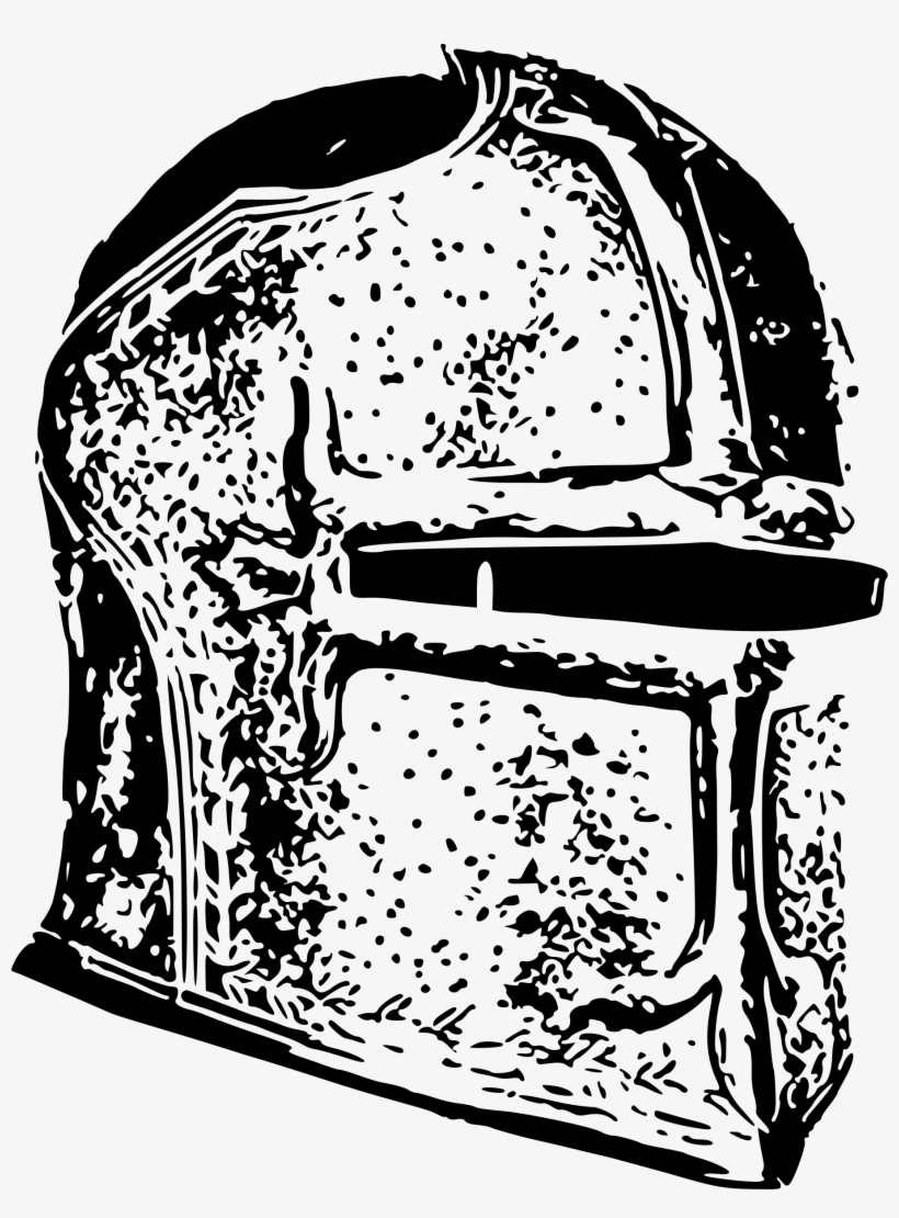 This Free Icons Png Design Of Knight's Helmet, transparent png