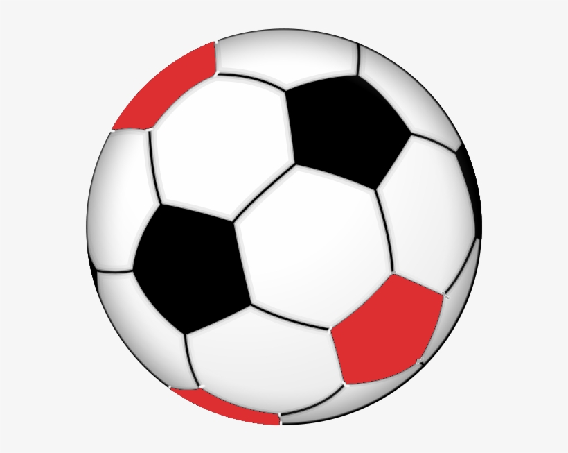 Black-red Egyptian Soccer Ball - Vector Ball Png, transparent png