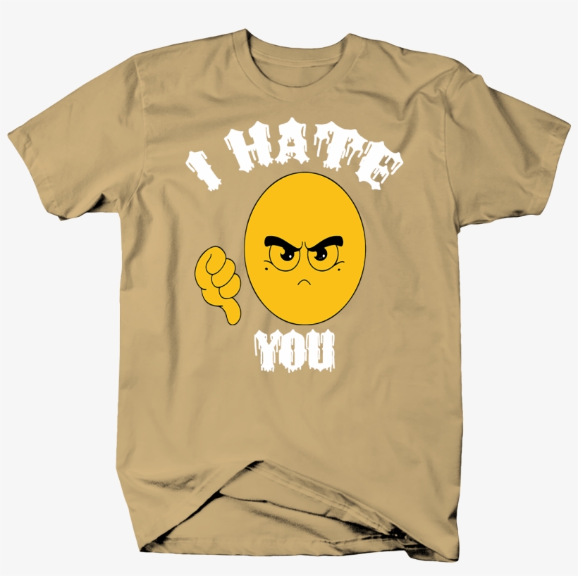 I Hate You Funny Emoji T Shirt - Shirts By Sarah Men's Funny I Take Naps T-shirts Hipster, transparent png