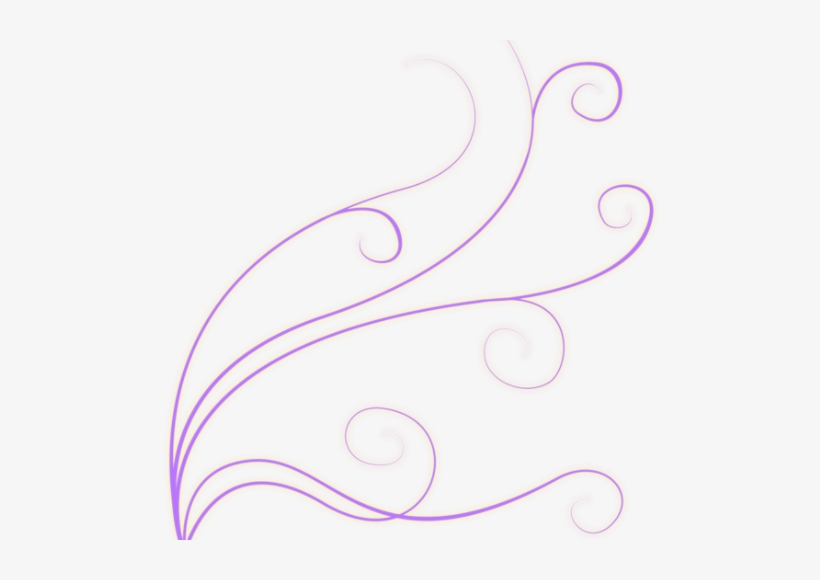 Pink Swirl Psd - Decoraciones De Fotos Png, transparent png