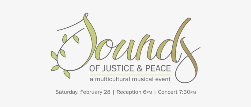 Sounds Of Justice And Peace - Calligraphy, transparent png