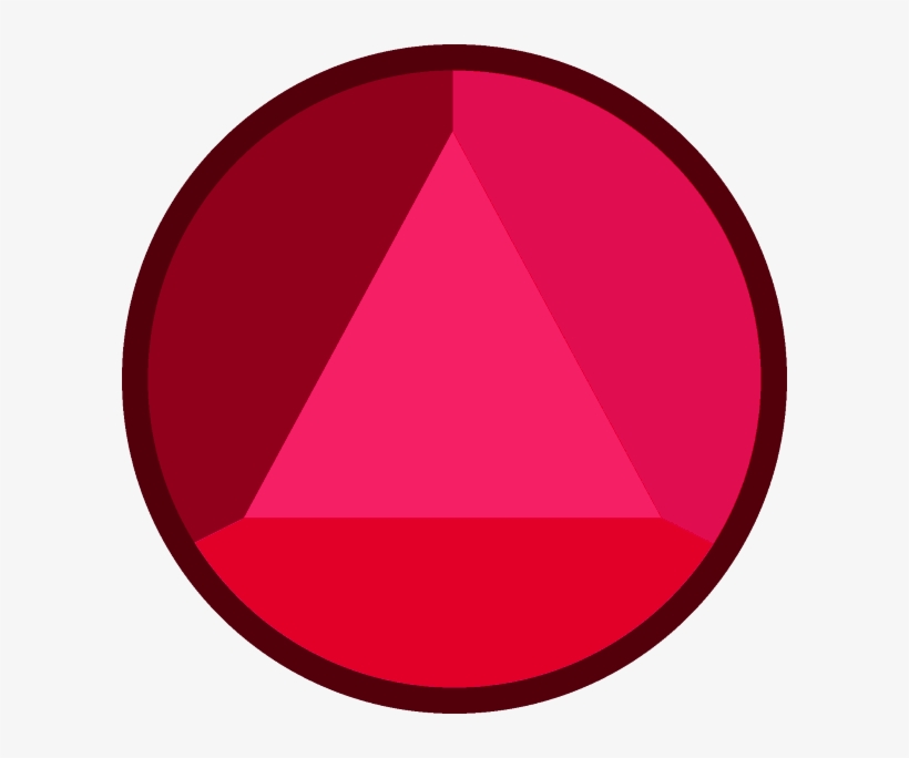 Garnet Sapphire Gemstone - Gema Triangular, transparent png