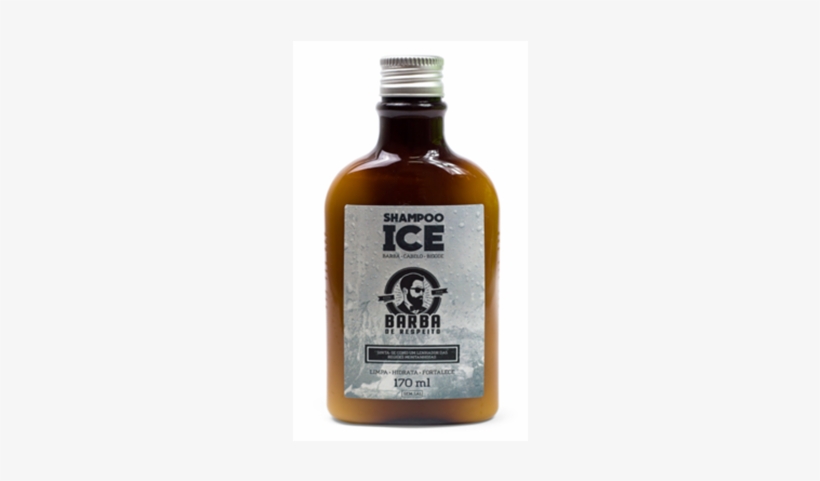 Shampoo Ice Barba De Respeito 170ml - Kit Barba De Respeito, transparent png