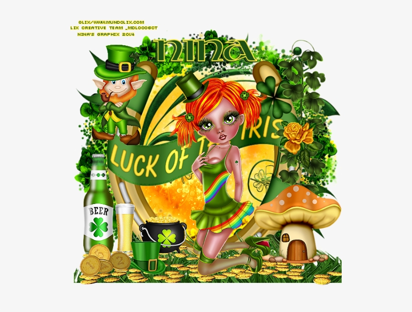 Here Is Another Tag Made With My "lucy Charms" Kit - Cartoon, transparent png