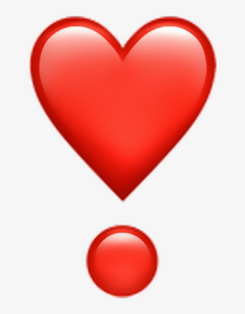 Whatsapp Emoji Png Banner Library Stock Red Heart Emoji With Dot