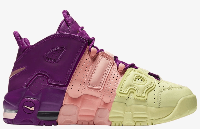 Air More Uptempo Gs 'lucky Charms' - Nike Uptempo, transparent png