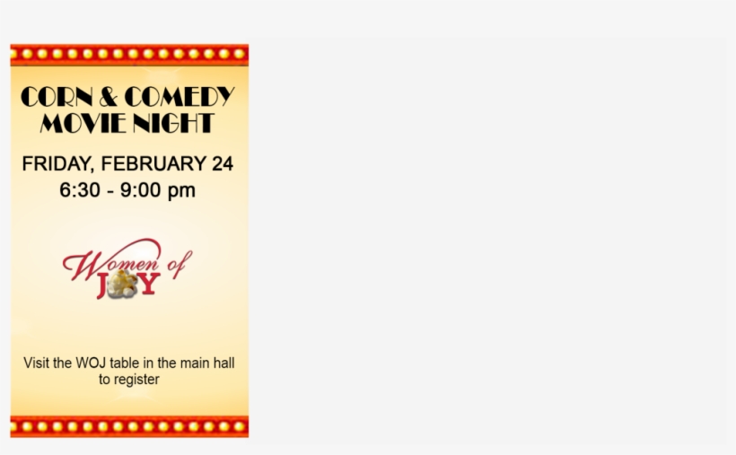 Woj Comedy 2017 Side Screen Fade - Flyer, transparent png