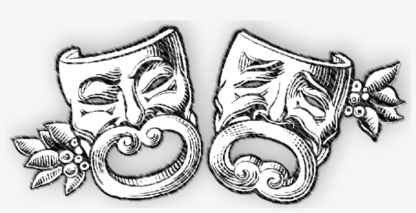 Comedy Tragedy Masks Pictures, Images & Photos - Comedy And Tragedy Masks Png, transparent png