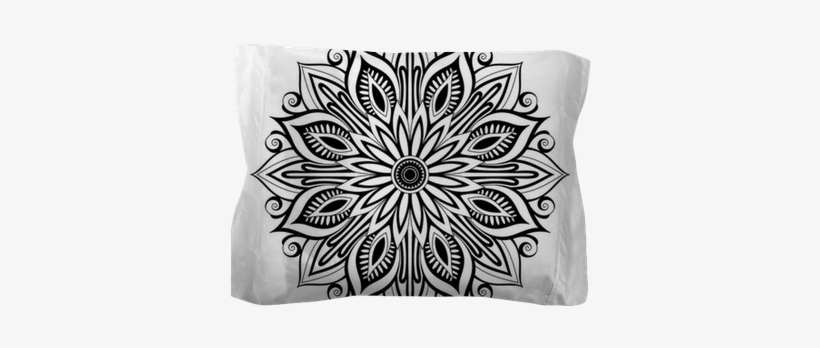 Beautiful Deco Mandala Pillow Sham • Pixers® • We Live - Mandala, transparent png