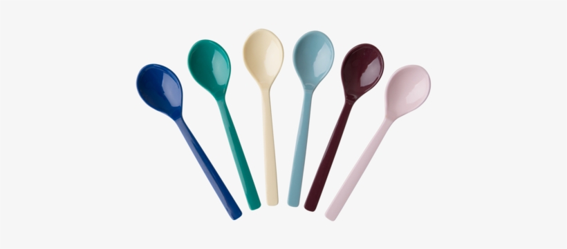 Coming Soon Bundle Of 6 Melamine Teaspoons In 6 Assorted - Rice Melamine Teaspoons In 6 Assorted 'lbc' Colors, transparent png