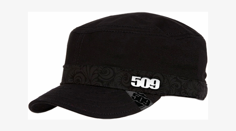 509 Black Army Hat - Cap, transparent png