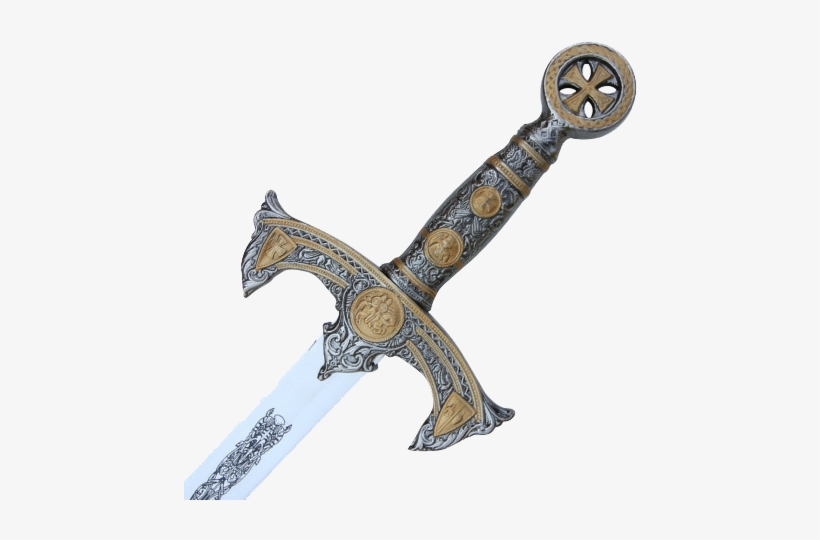 Knights Templar - Sword, transparent png