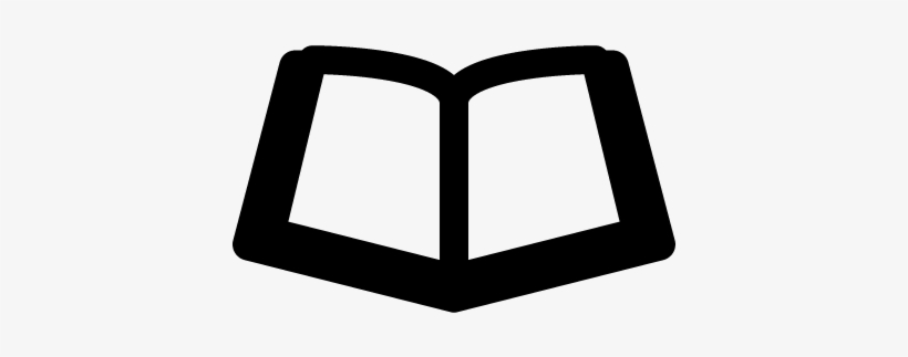 Open Book With Blank Pages Vector - Icono De Un Libro En Png, transparent png