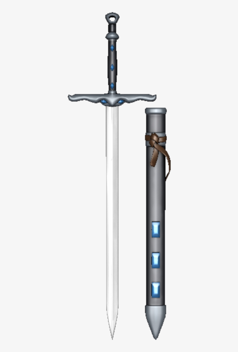 Medieval Sword & Scabbard - Sword, transparent png