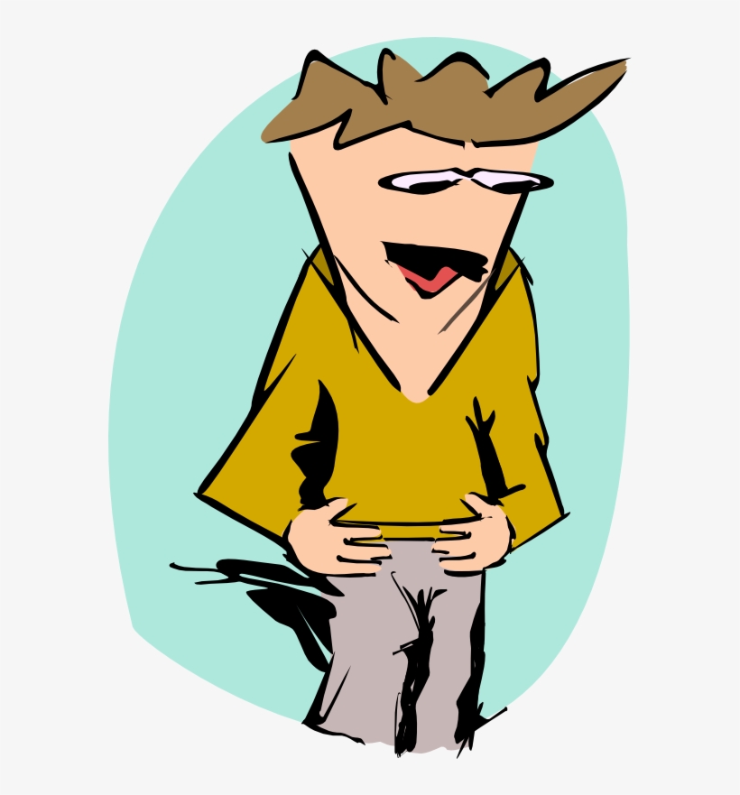 Sad Looking Man Wild Hair 555px - Clip Art, transparent png