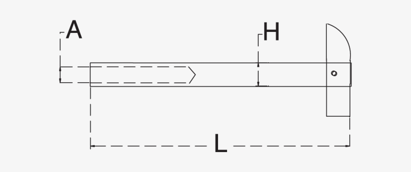 Drop Pin Swage Stud - Inch, transparent png
