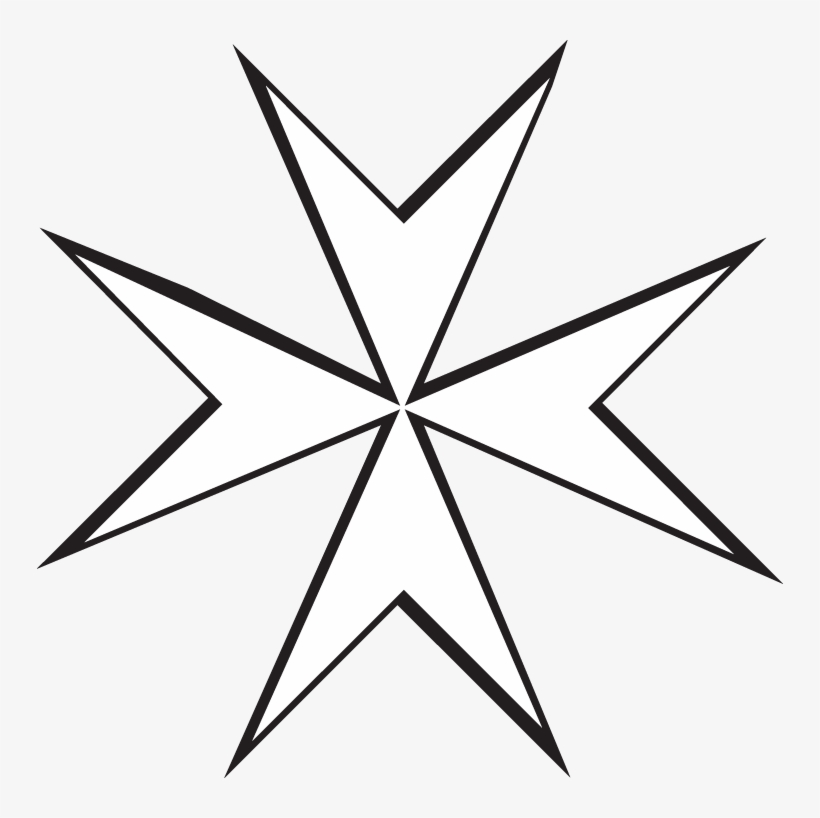 Maltese Cross Png, transparent png