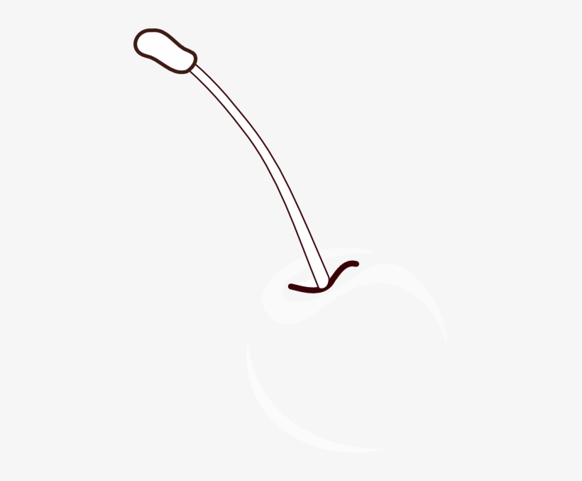 Cherries Clipart Stem - Cherry, transparent png