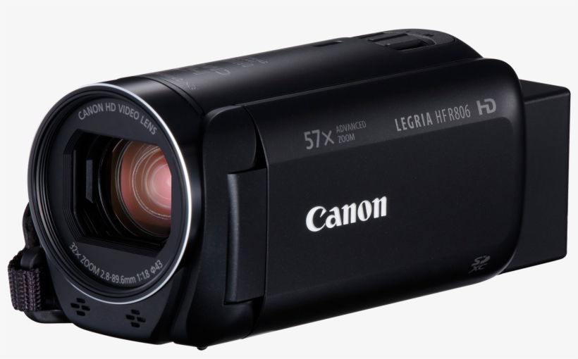 Legria Hfr806 Canon Hd Camcorder - Canon Vixia Hf R800, transparent png