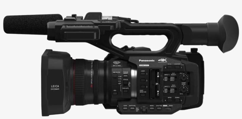 Panasonic Ag Ux180 4k Hd Professional Camcorder, transparent png