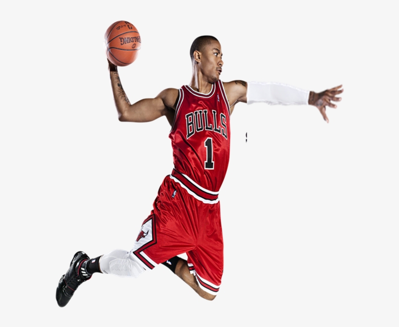 Derrick Rose Png Download - American Basketball Player Png, transparent png