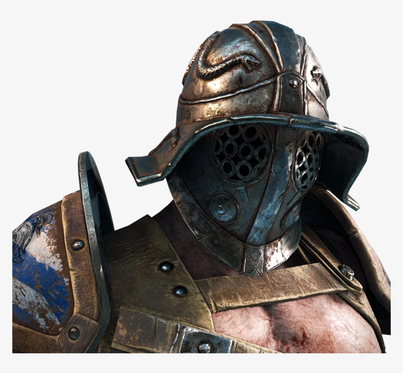 Fh Hero Detail Gladiator Armor 1 Thumb Ncsa - Gladiator Helmets For Honor, transparent png