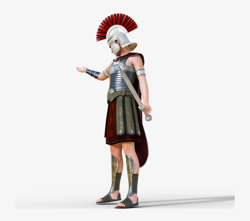 Gladiator Transparent Image - Gladiator Png Rome Fighter, transparent png