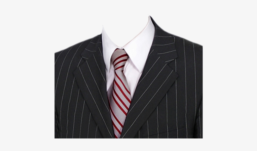 Lounge Stripe Suit And Stripe Tie, Suit, Tie, Men Png - Стилный Черный Костюм Красный Галстук В Векторным Форматом, transparent png